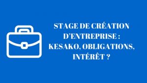 Stage de création d’entreprise : Kesako, obligations, intérêt ?