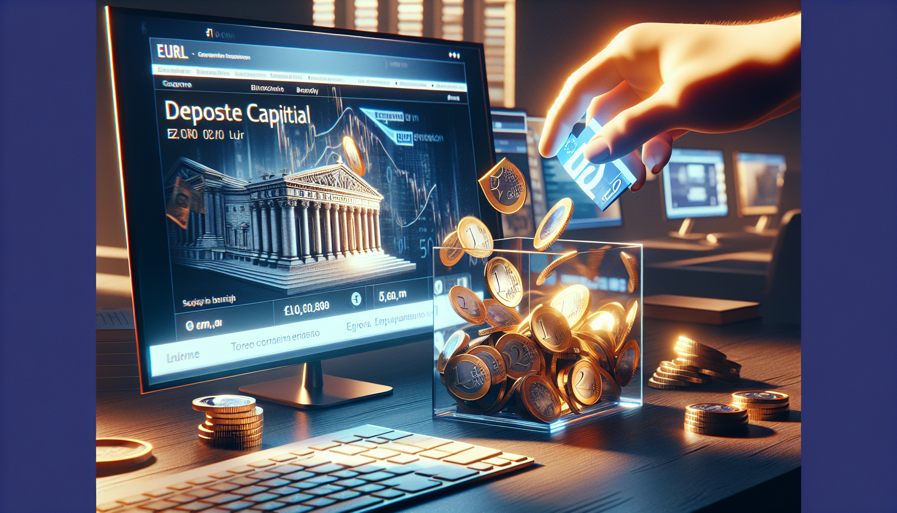 Facile : comment déposer le capital d’une EURL ?